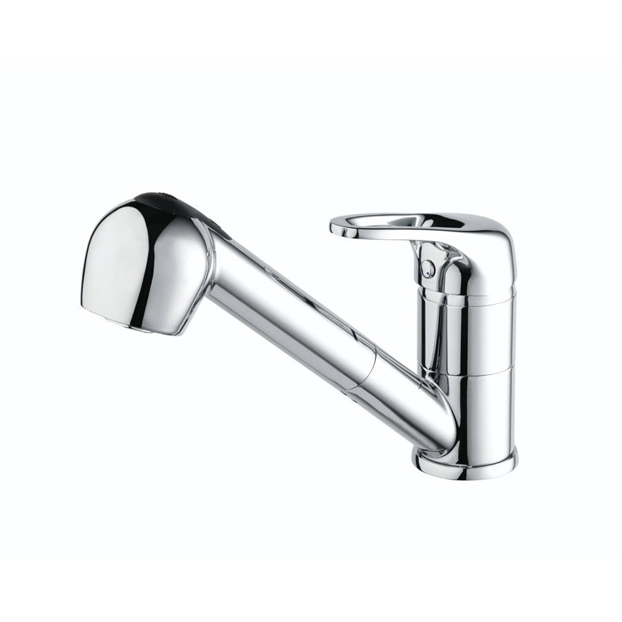 Bristan Pear Kitchen Sink Mixer with Pull Out Spray