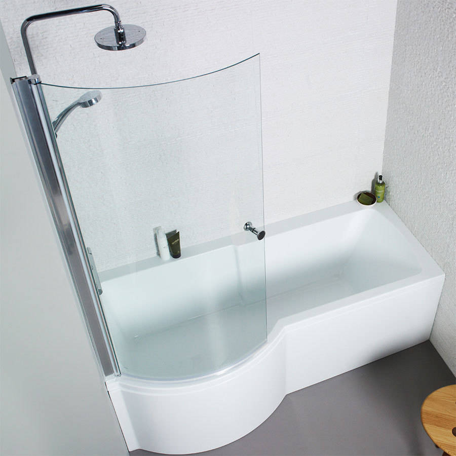 Kartell Adapt 1700 x 850mm Left Hand P Shaped Shower Bath