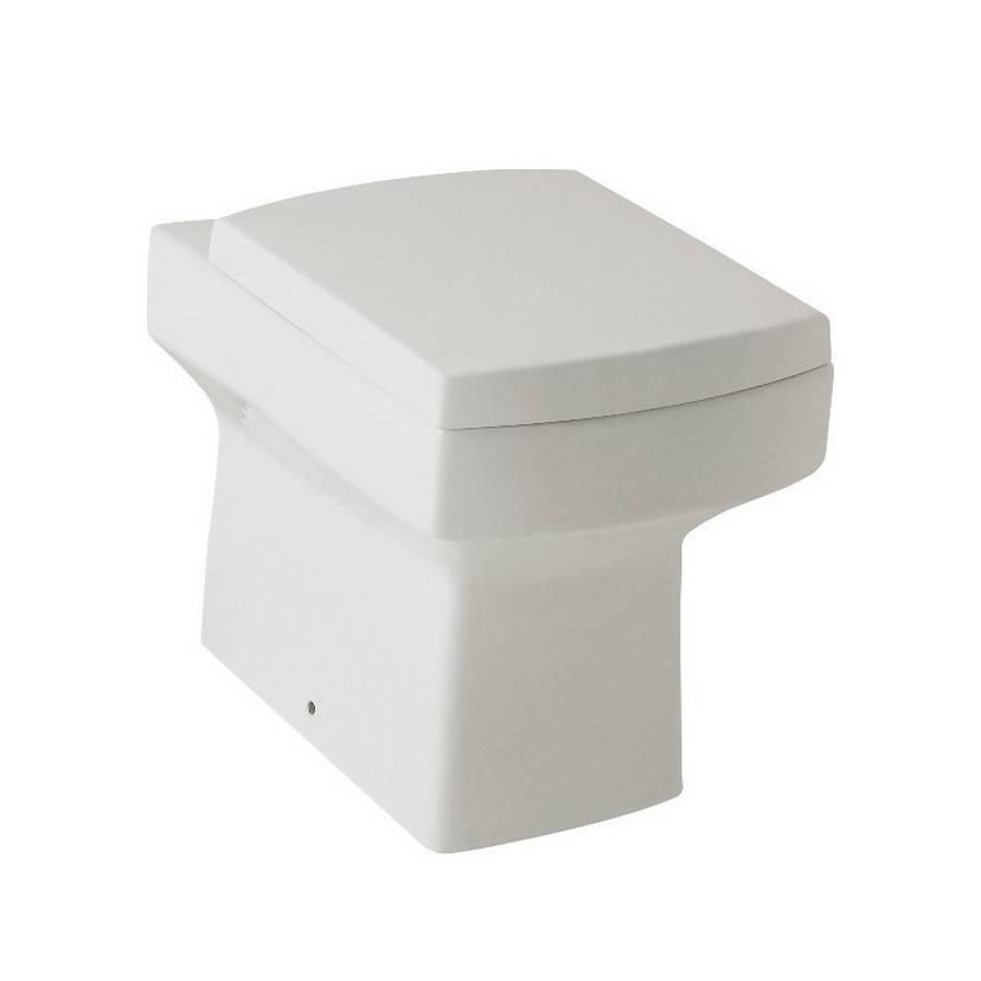 Kartell Trim Back To Wall WC Pan with Soft Close Seat