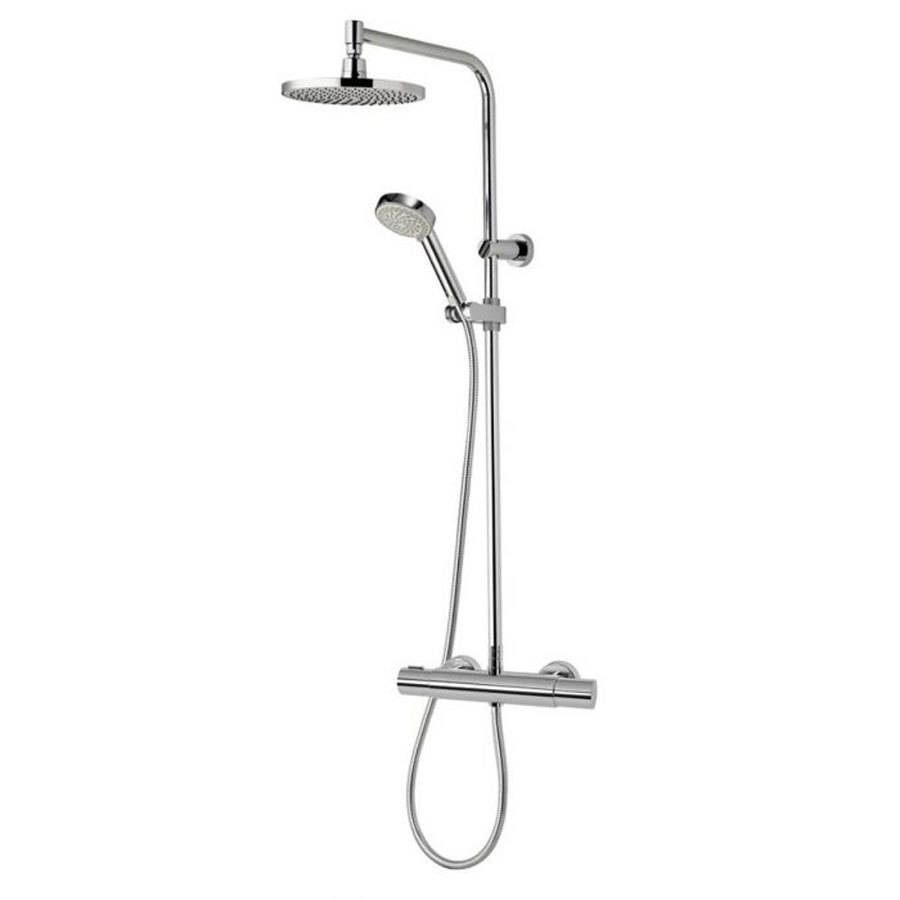 Aqualisa Midas 110 Bar Mixer Shower Column with Adjustable Head