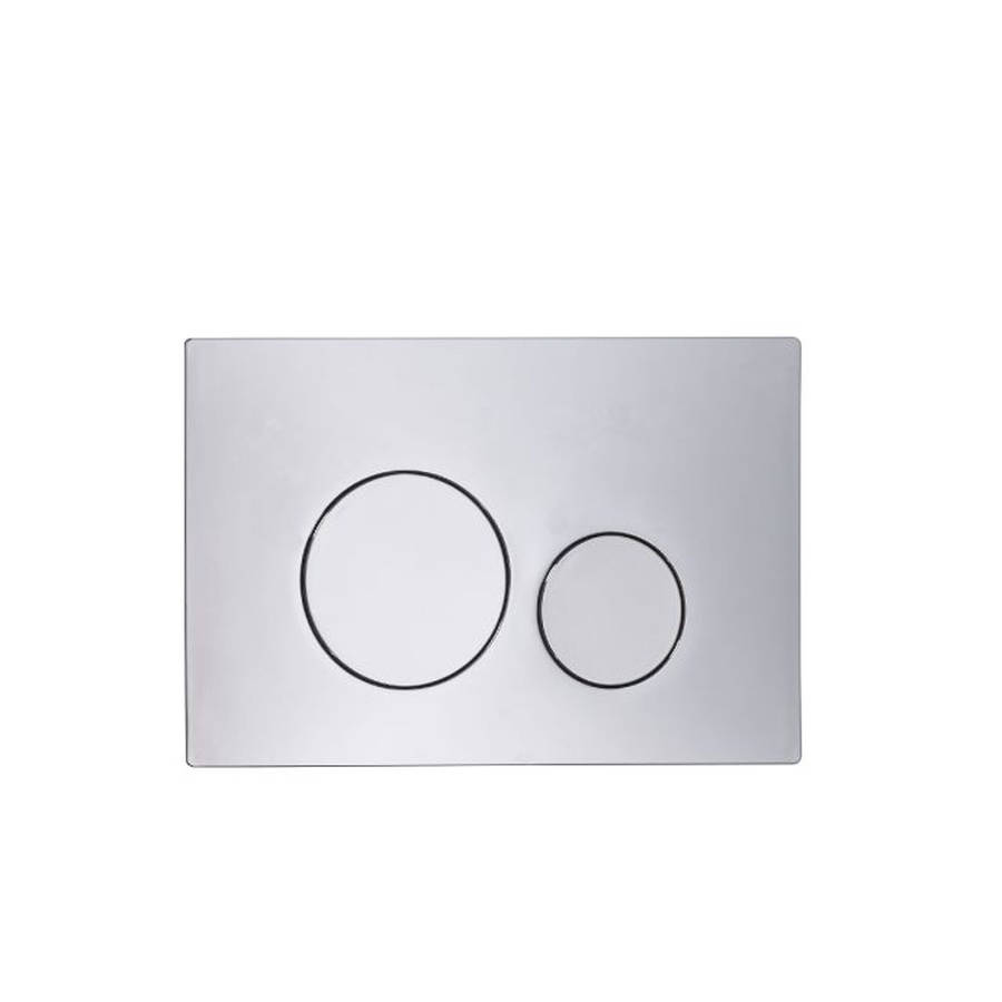Tavistock Circles Flush Plate - Chrome | Low Prices