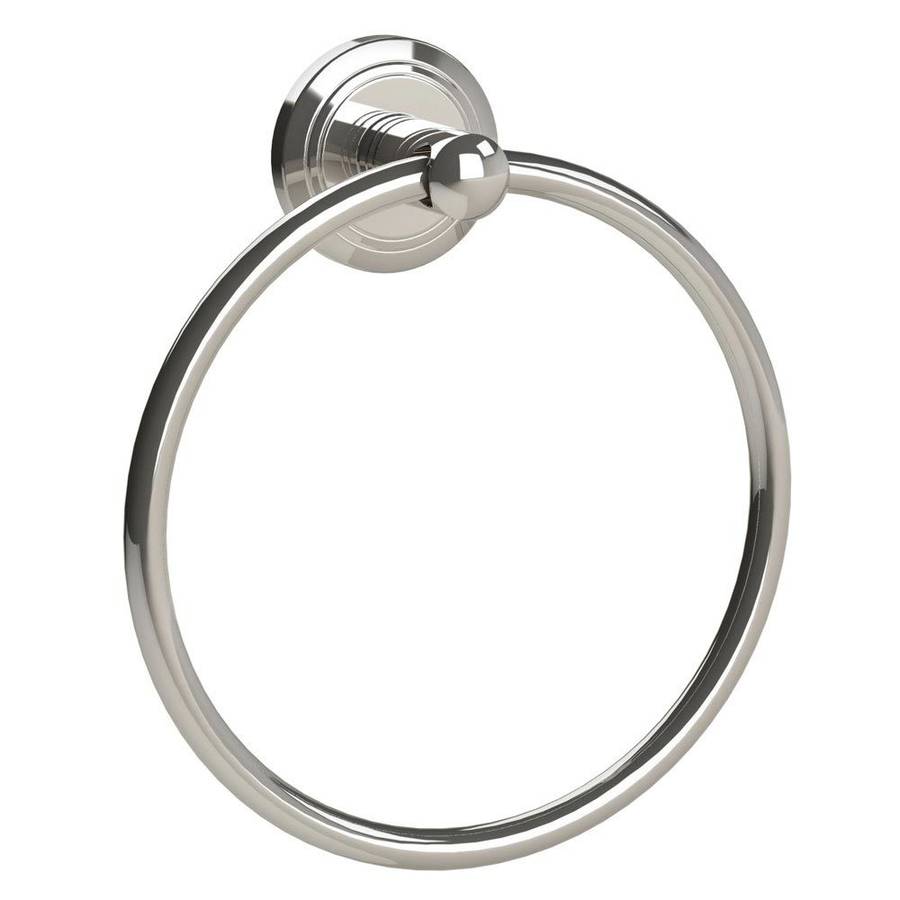 Miller Oslo Polished Nickel Towel Ring