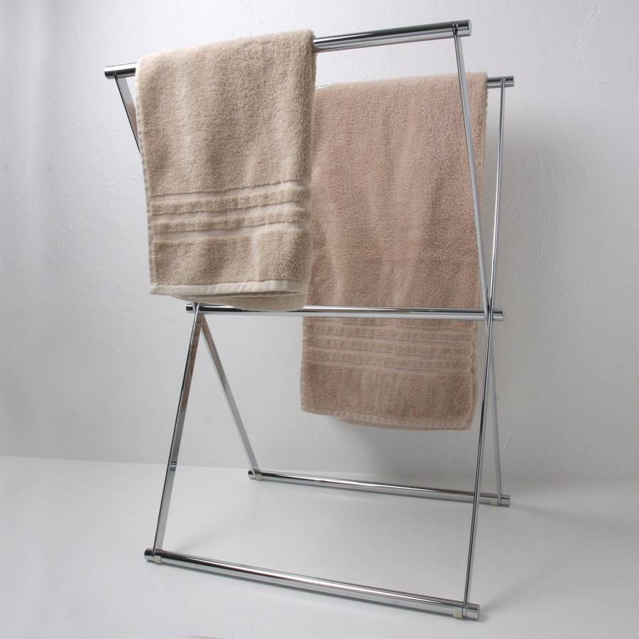 Miller Classic Freestanding Folding Towel Holder