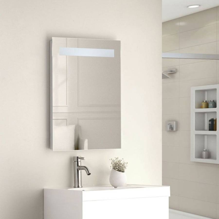 WS-Cassellie 500mm Slimline LED Tall Touch Sensitive Mirror-2