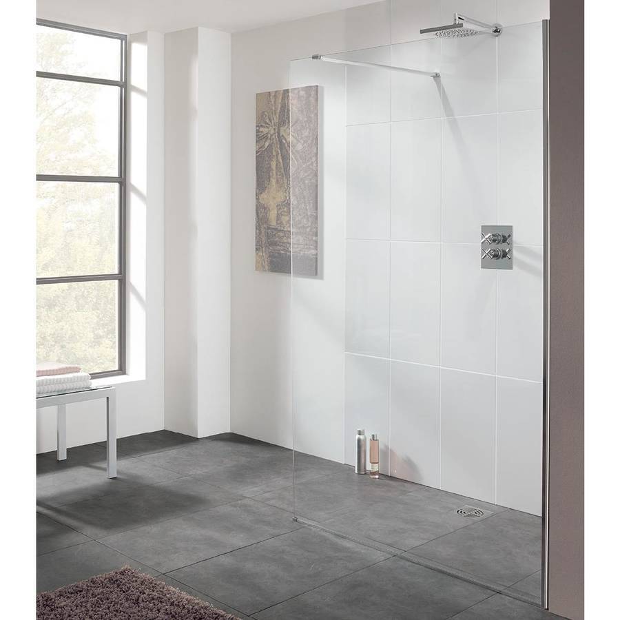 Lakes Cannes 1000mm Walk-In 10mm Shower Panel