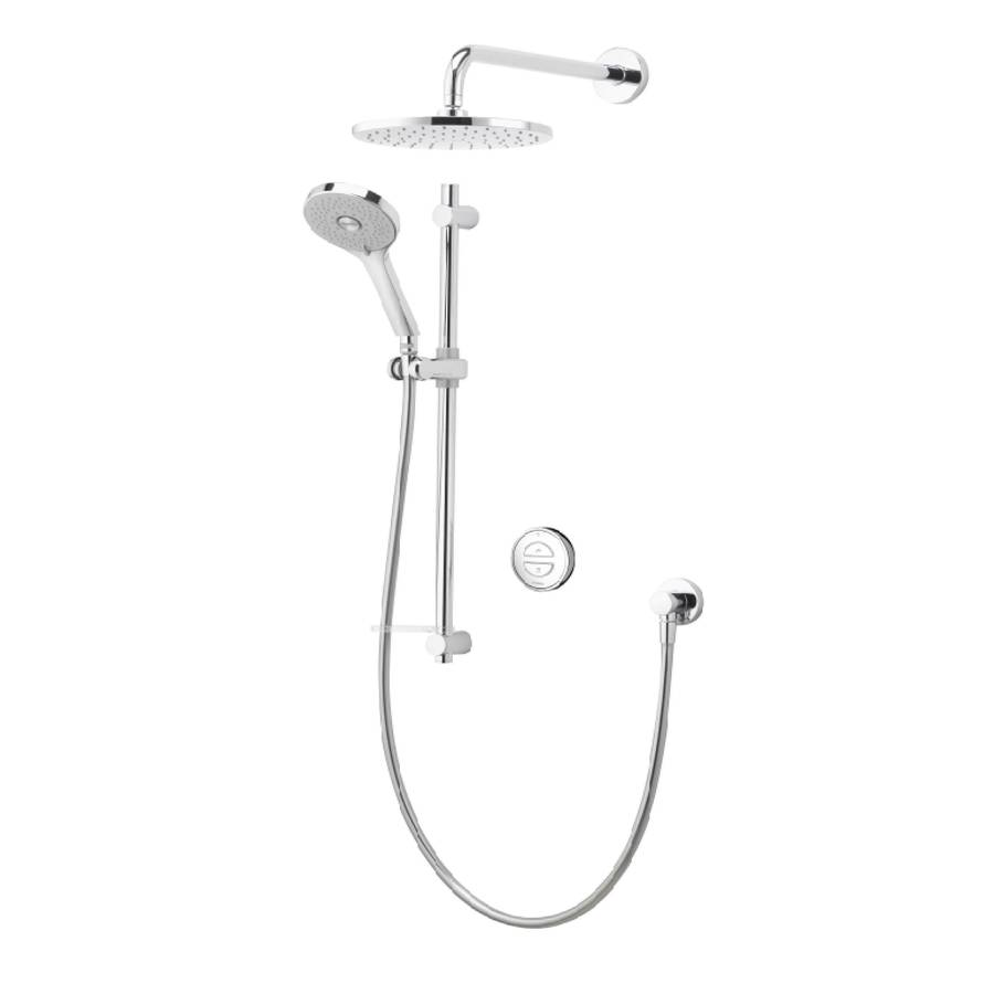 Aqualisa Unity Q Concealed Smart Shower with Adjustable Head and Wall Fixed Head (Gravity Pumped)
