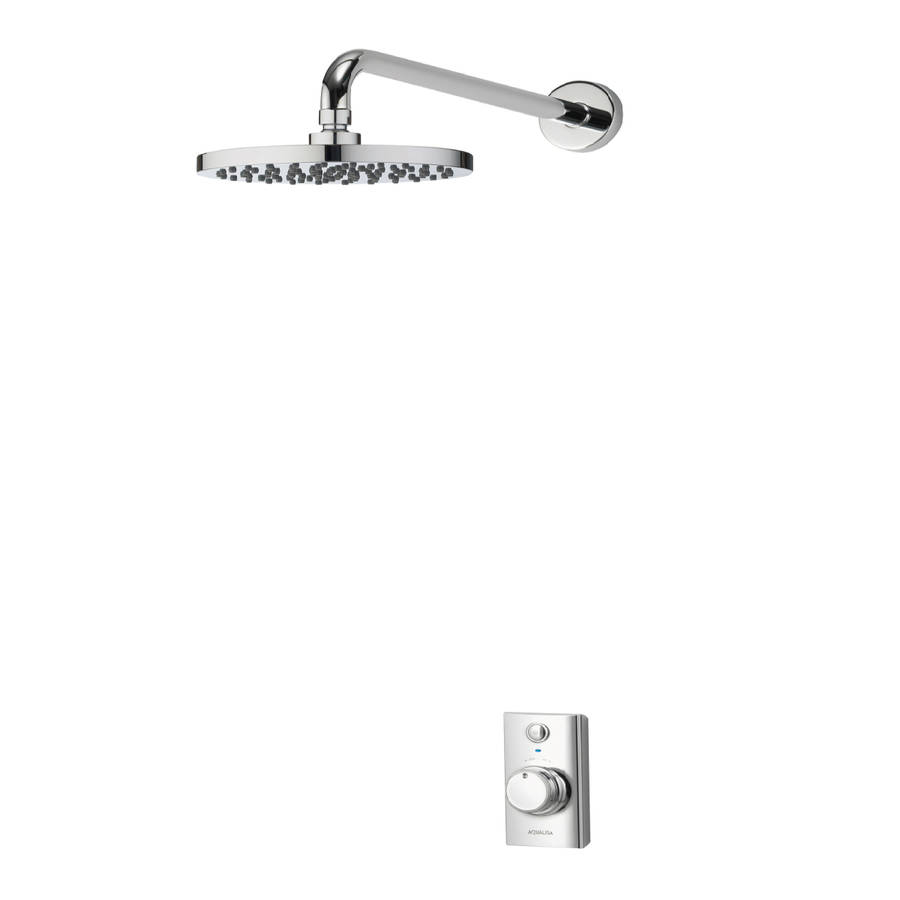 Aqualisa Visage Q Concealed Smart Shower with Wall Fixed Head (HP/Combi)