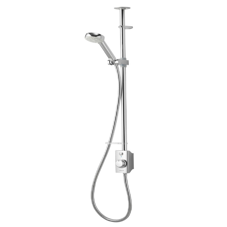 Aqualisa Visage Q Exposed Smart Shower with Adjustable Head (HP/Combi)