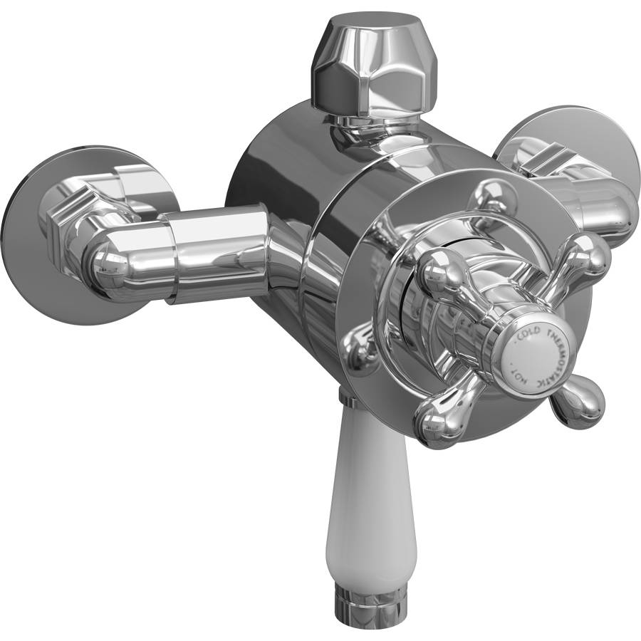 Cassellie Traditional Exposed Thermostatic Valve-1