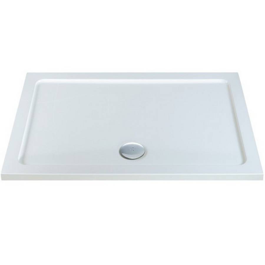 MX Ducostone 900 x 760 Low Profile Rectangular Shower Tray with Waste