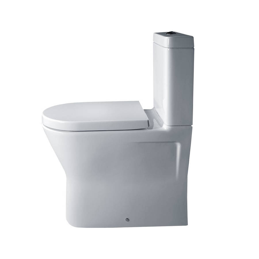 Essential Ivy Comfort Close Coupled Back to Wall WC
