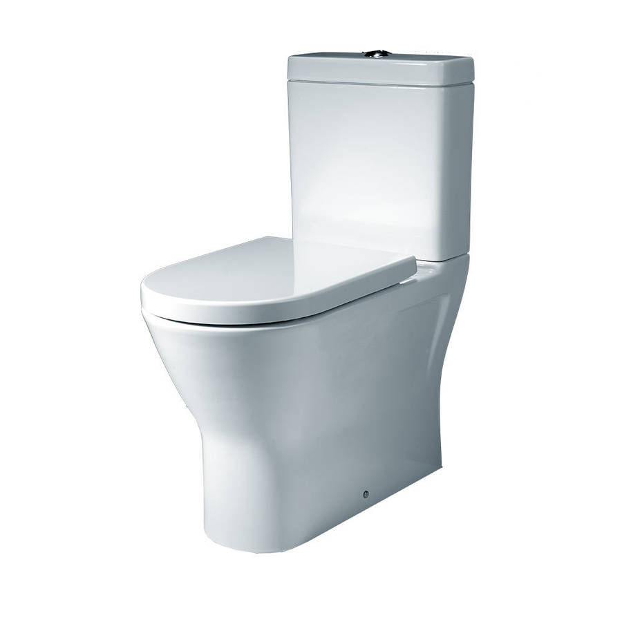 Essential Ivy Close Coupled Open Back WC