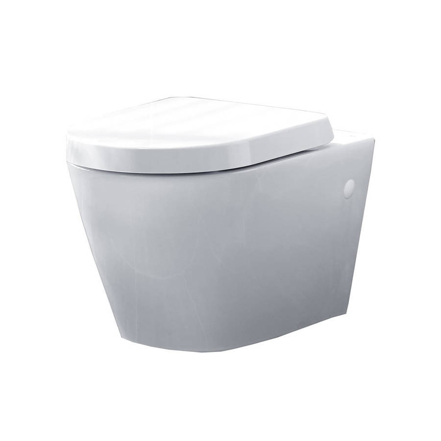 Essential Ivy Wall Hung Pan WC
