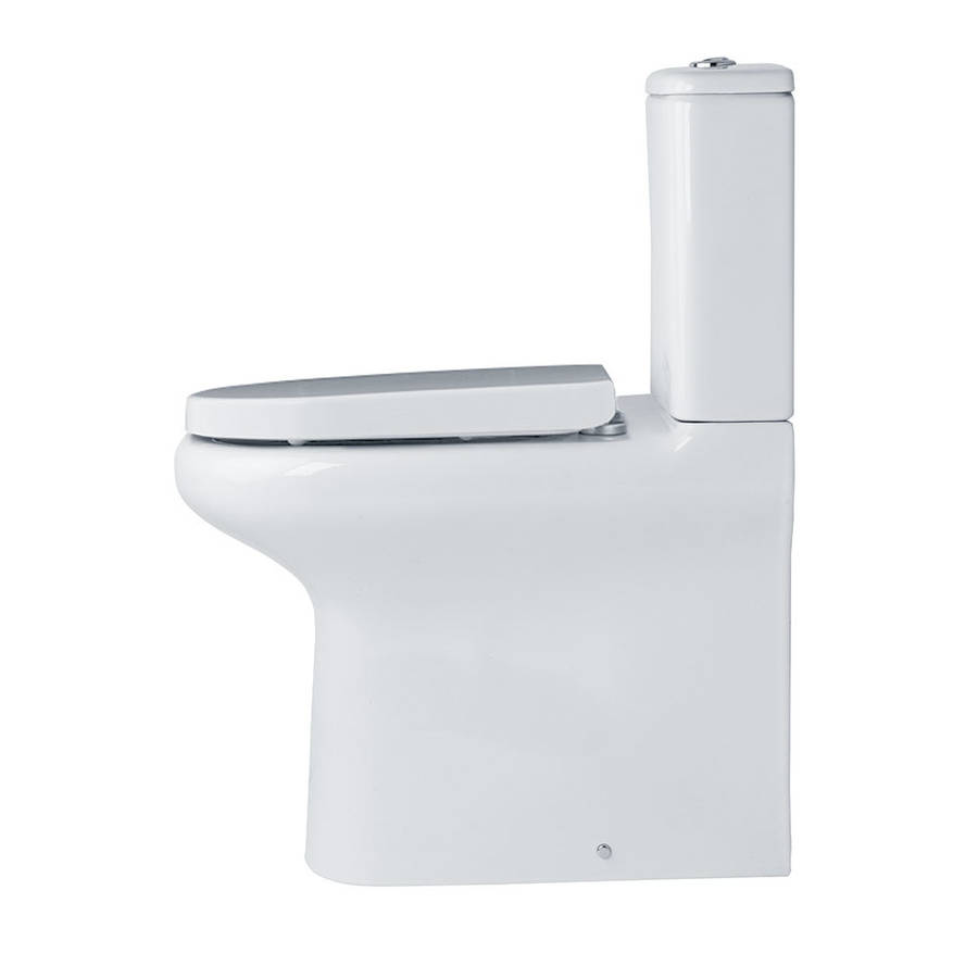 Essential Lily BTW Rimless Comfort Height Close Coupled WC