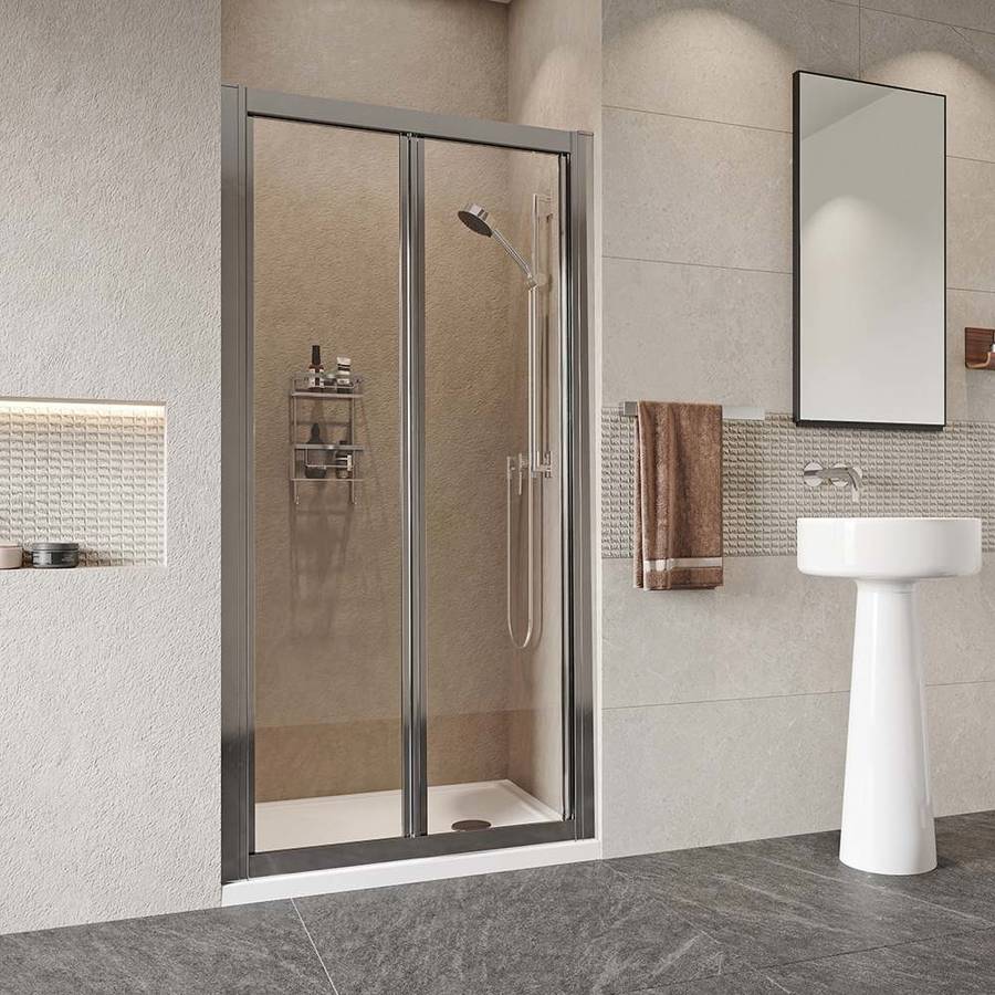 Roman Haven Framed 760mm Bi-Fold Shower Door