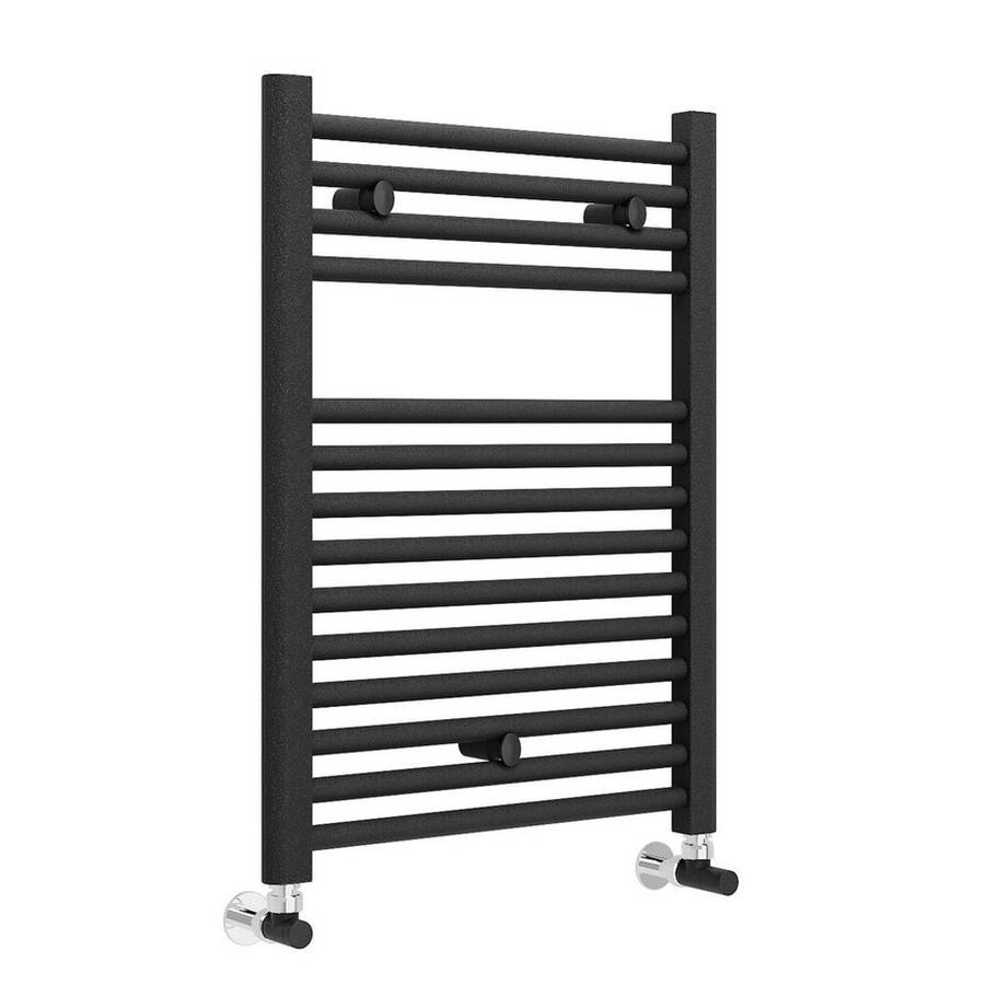 Essential Straight Anthracite 690 x 600mm Towel Warmer