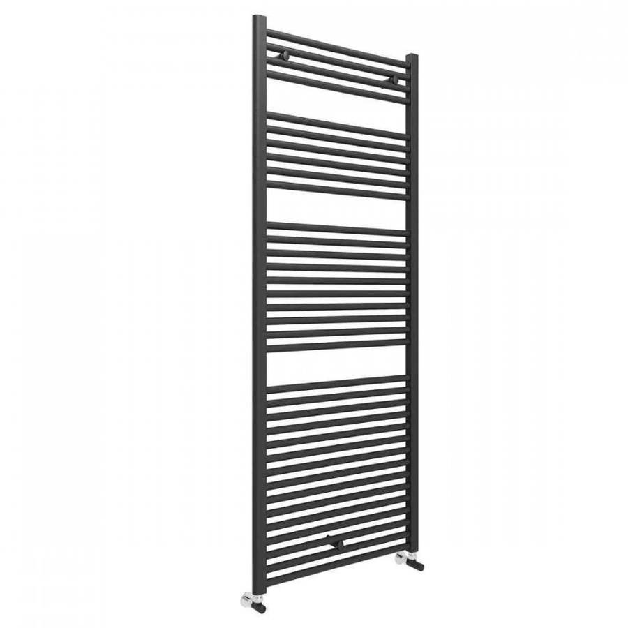 Essential Straight Anthracite 1420 x 500mm Towel Warmer