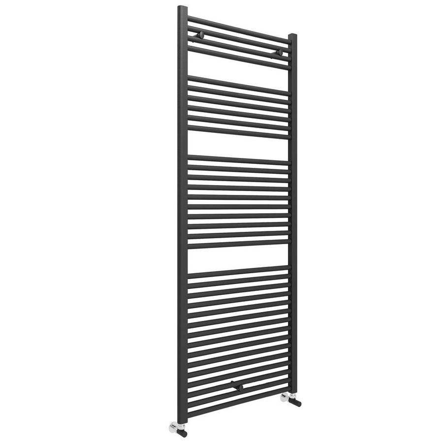 Essential Straight Anthracite 1703 x 600mm Towel Warmer