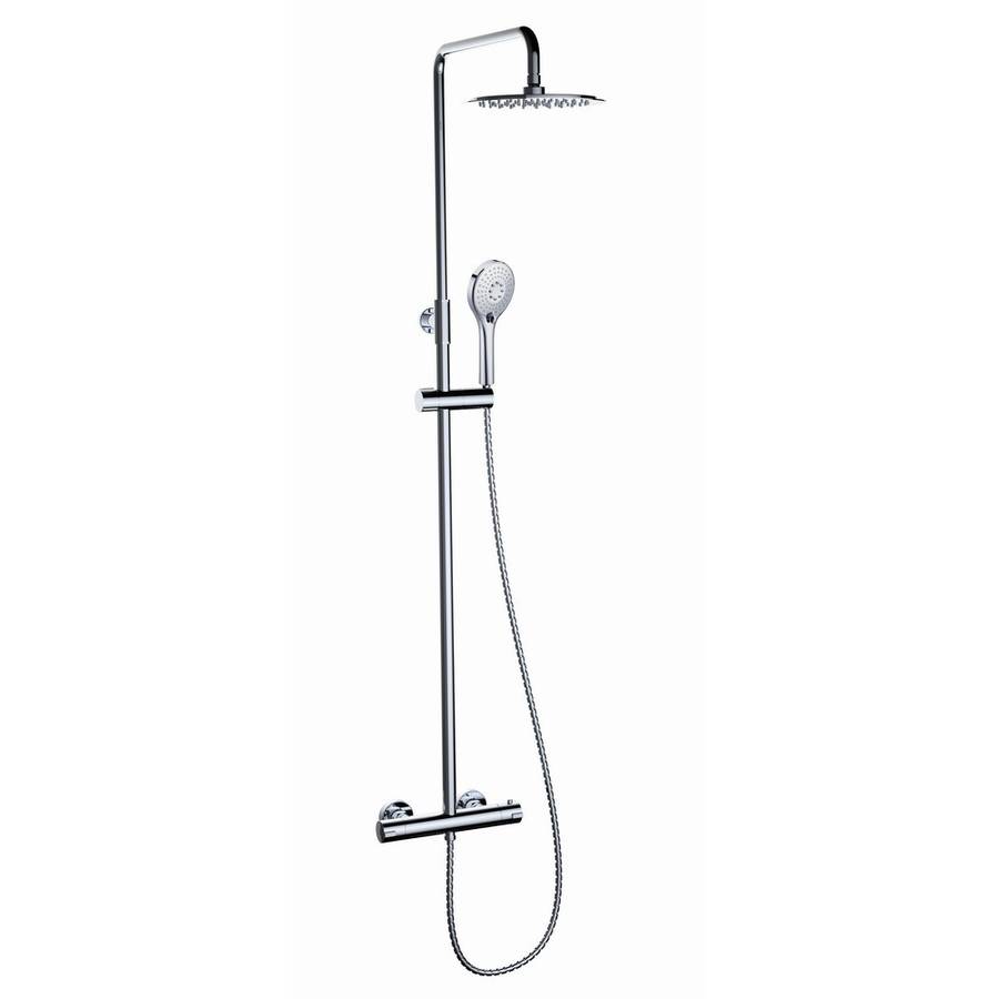 Essential Clever Urban Chrome Ext Thermostatic Shower
