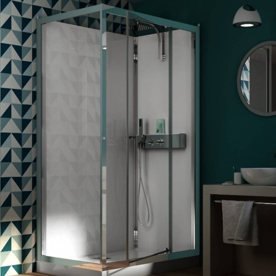 Kinedo Eden 900mm Corner Shower Cubicle with Pivot Door