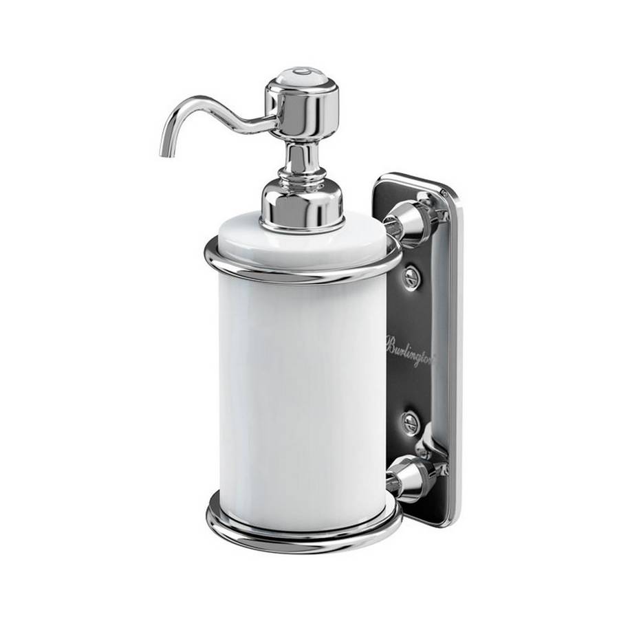 Burlington Chrome Single Soap Dispenser