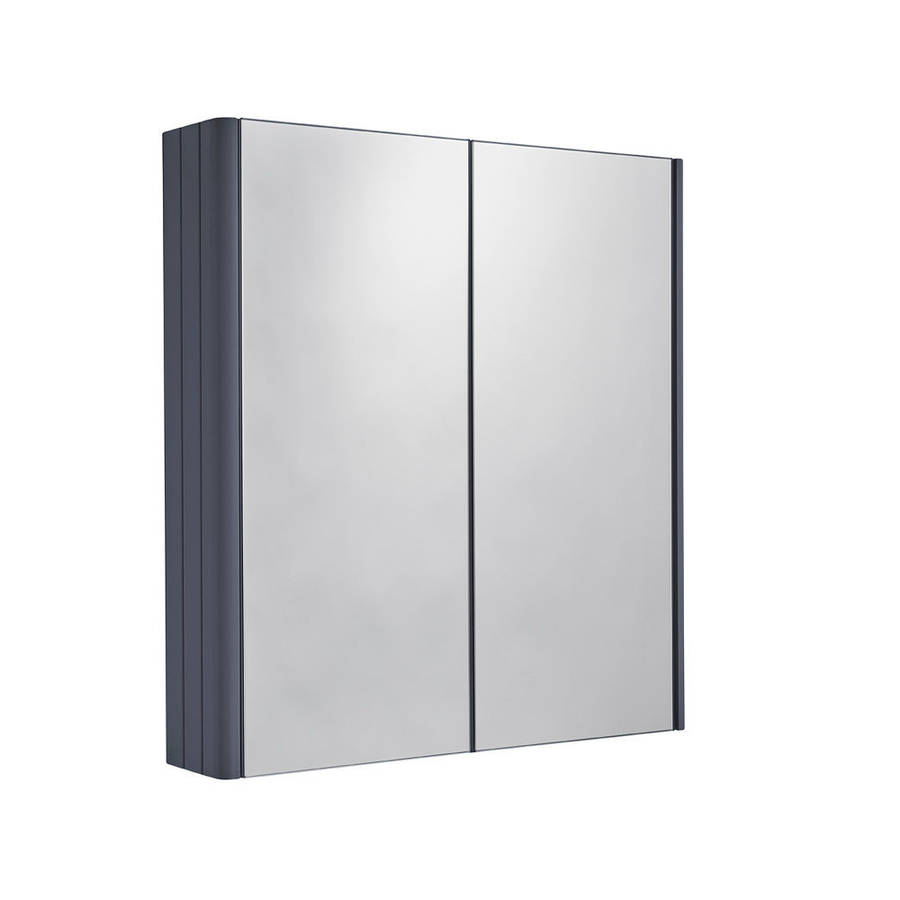 Tavistock Marston 600mm Matt Dark Grey Double Door Cabinet