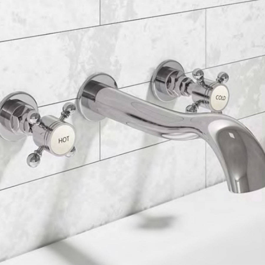 WS-Cassellie Belgrade Traditional Wall Mounted Basin Mixer Tap-2