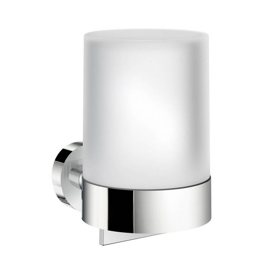 Smedbo Home Polished Chrome Holder with Soap Dispenser