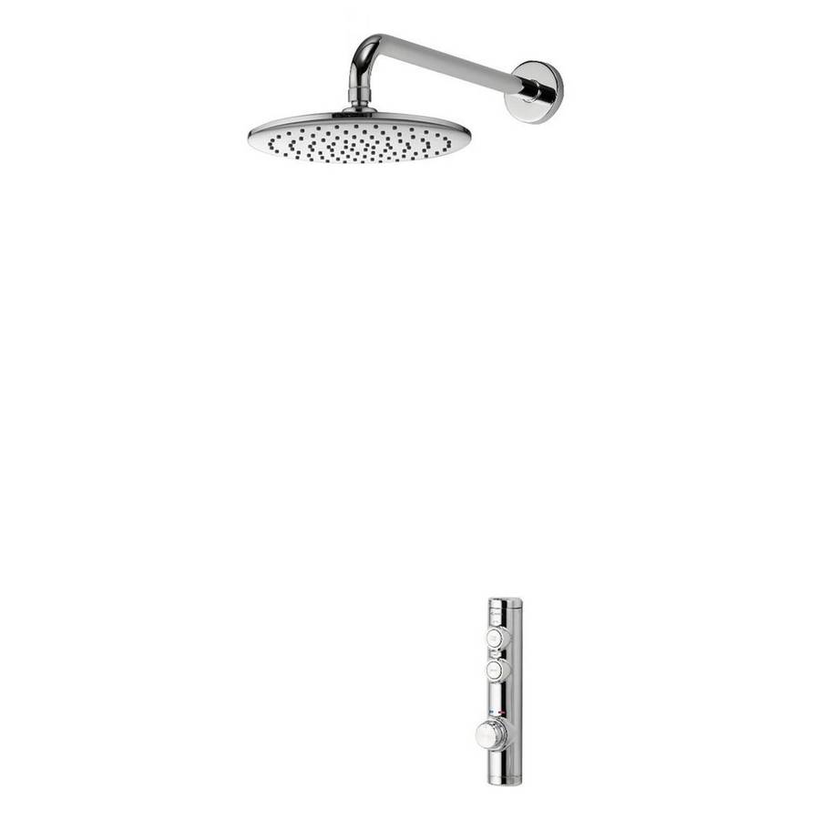 Aqualisa iSystem Concealed Smart Shower with Wall Fixed Head (Gravity Pumped)