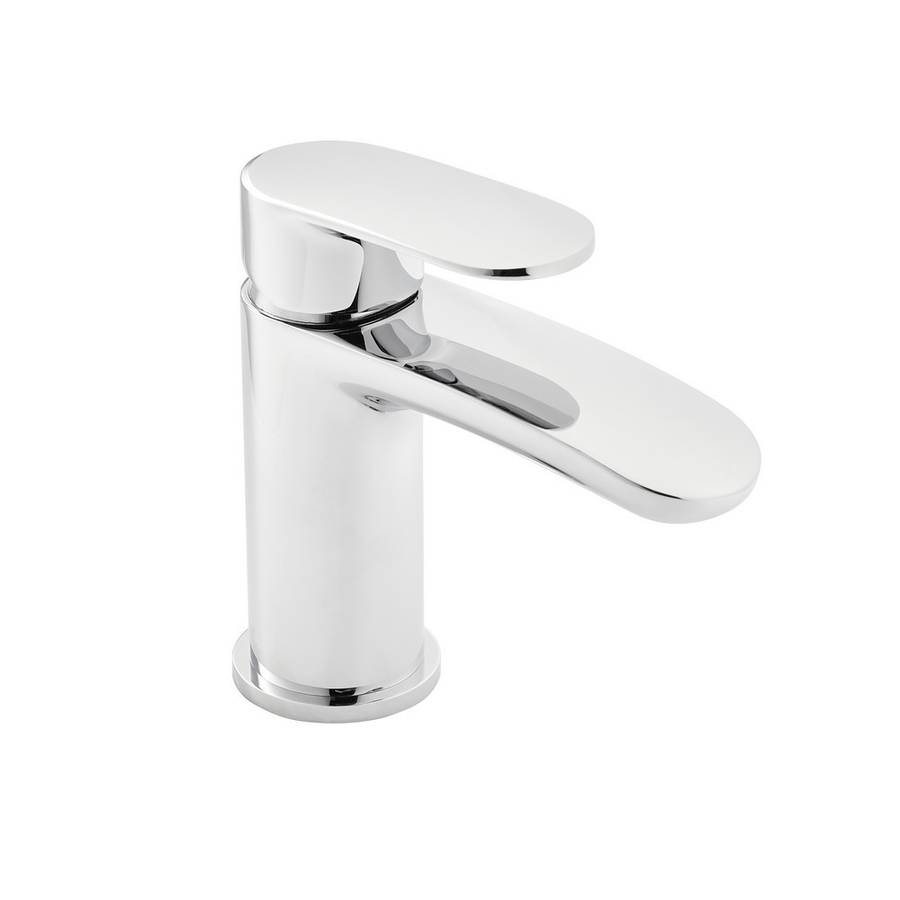 Kartell Verve Chrome Mono Basin Mixer with Click Waste