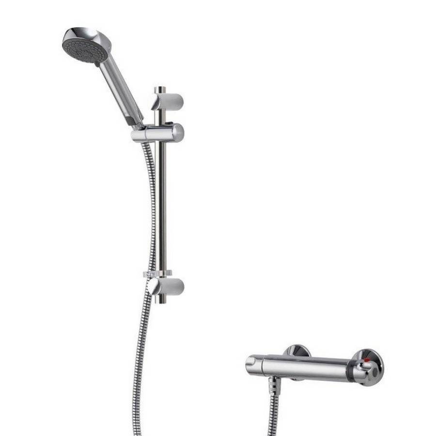 Aqualisa Midas 100 Bar Mixer Shower with Adjustable Head & Easy Fit