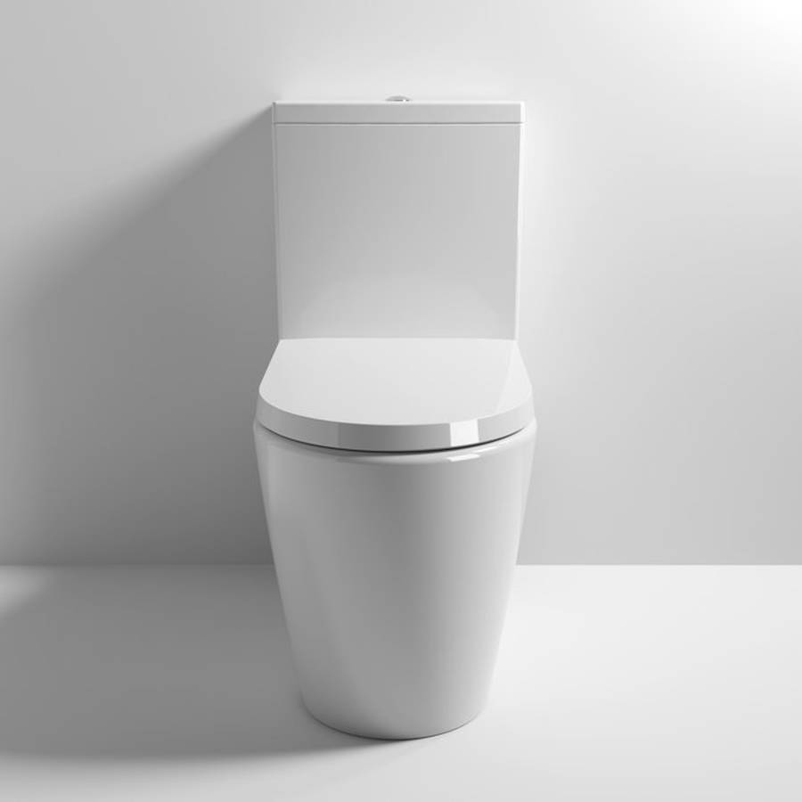 Nuie Provost Semi Flush To Wall WC and Cistern