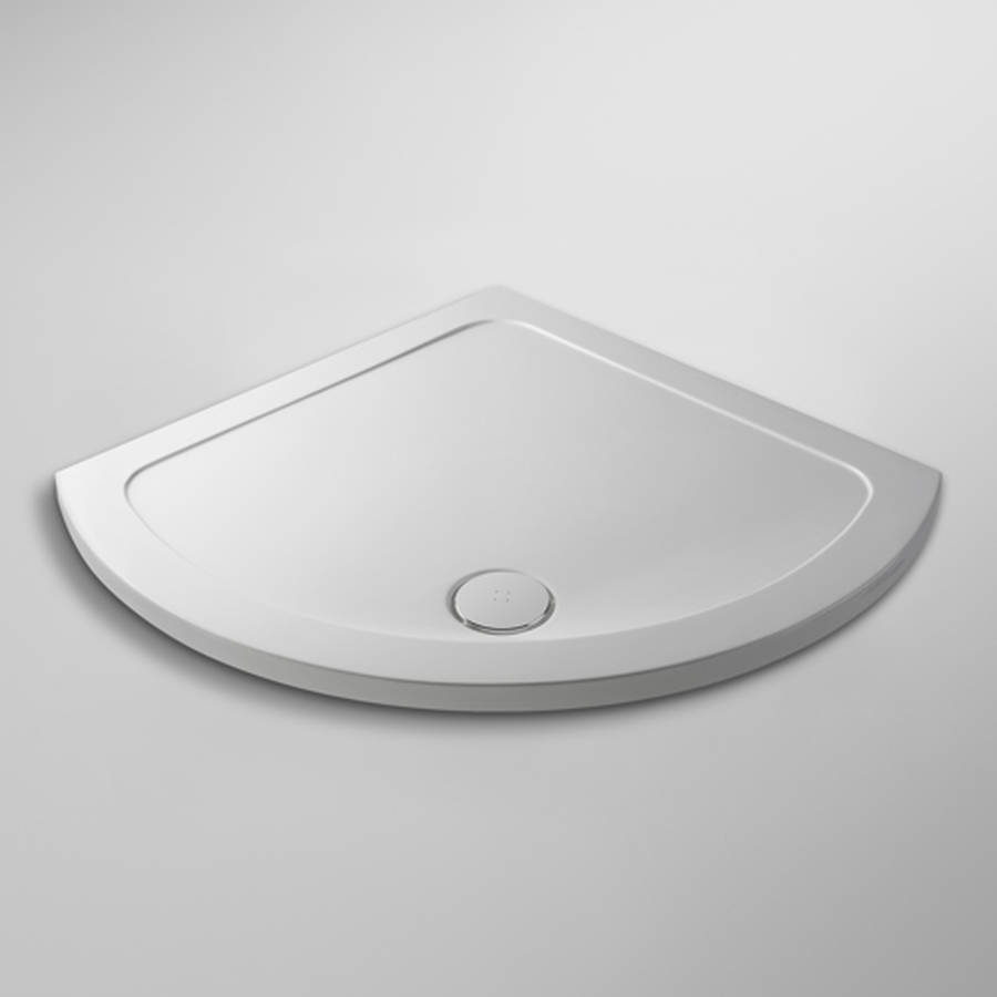 Nuie 850x850mm Gloss White Single Entry Shower Tray