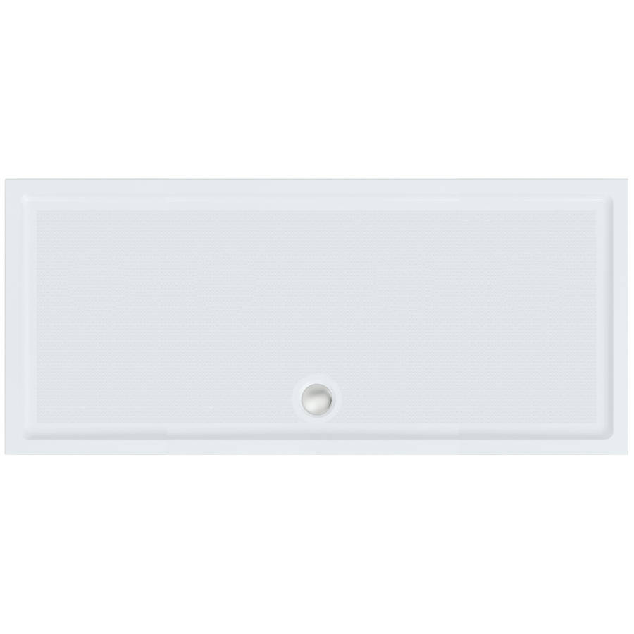 Roman Anti Slip 1600 x 900mm White Rectangular Shower Tray
