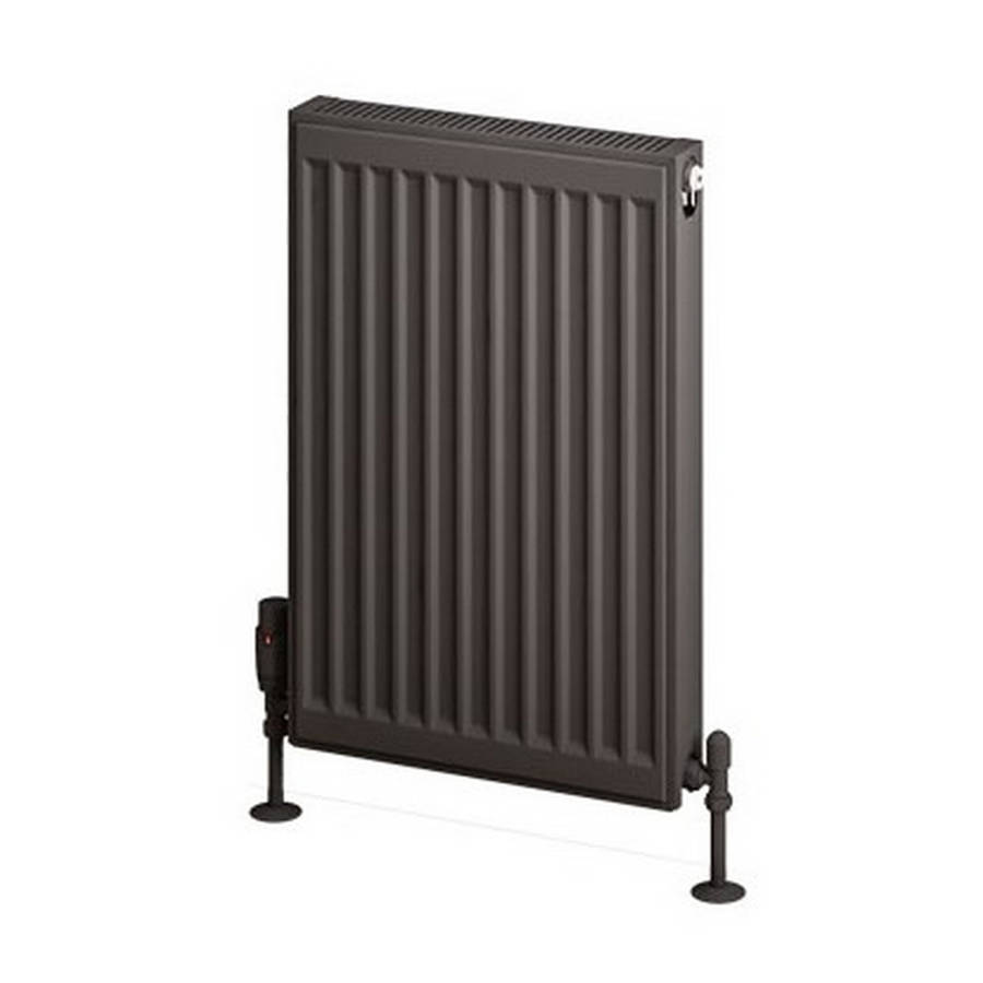 Eastbrook 600 x 400mm Anthracite Type 11 Compact Panel Radiator