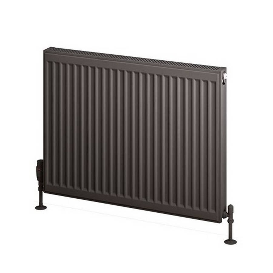 Eastbrook 600 x 800mm Anthracite Type 11 Compact Panel Radiator