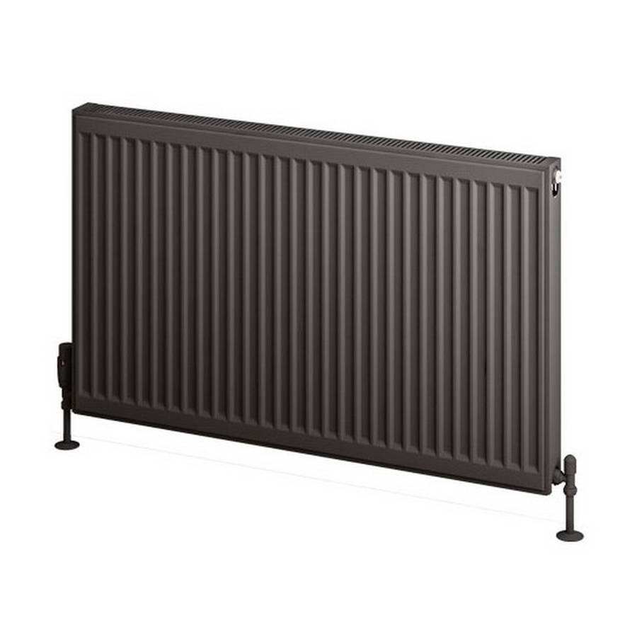 Eastbrook 600 x 1000mm Anthracite Type 11 Compact Panel Radiator