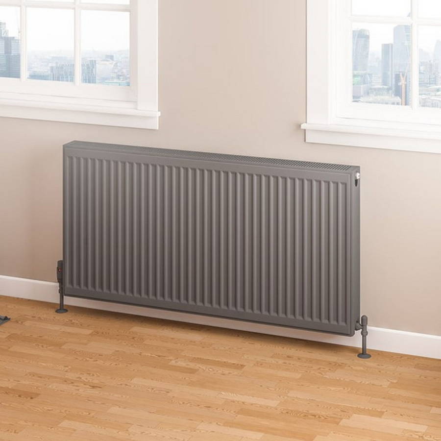Eastbrook 600 x 1200mm Anthracite Type 22 Compact Panel Radiator