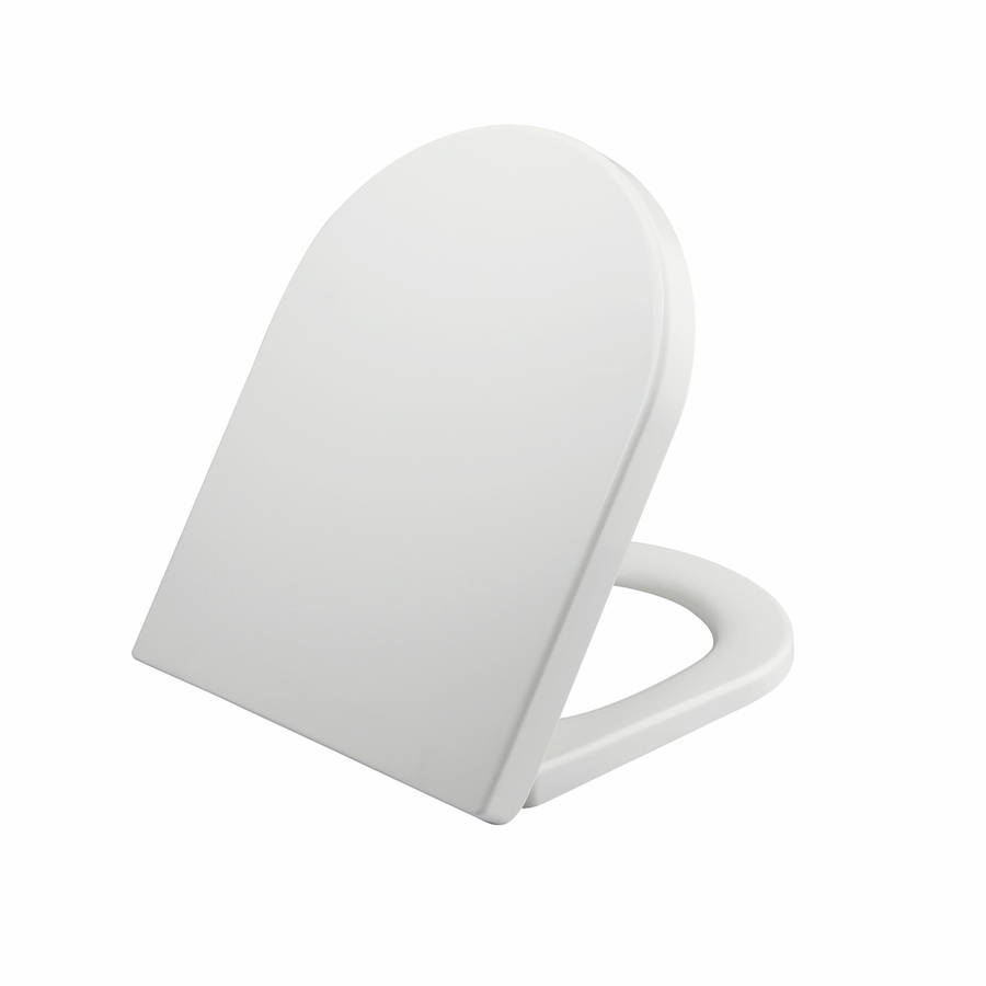 Scudo Spa D Shape Back to Wall Soft Closing Toilet Seat
