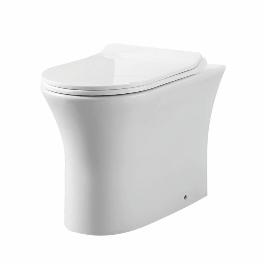 Scudo Deia Rimless Comfort Height Back To Wall Pan