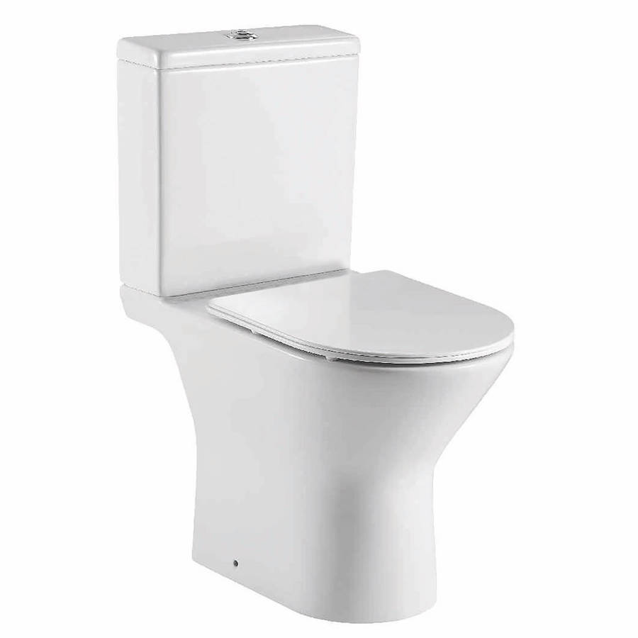 Scudo Middleton Rimless Open Back Pan with Cistern