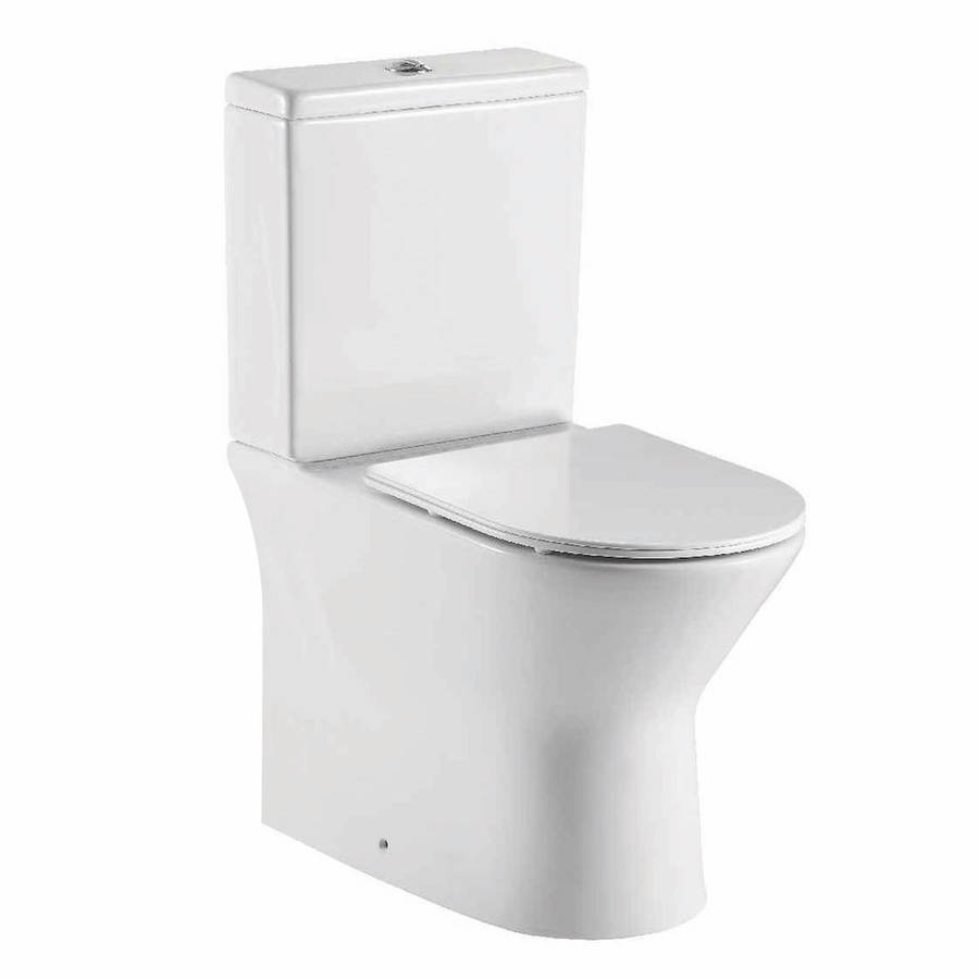 Scudo Middleton Rimless Closed Back Pan with Cistern