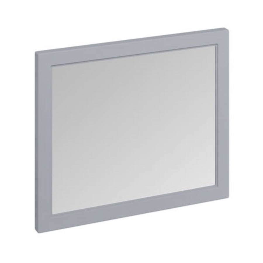 Burlington Framed 900mm Bathroom Mirror in Grey