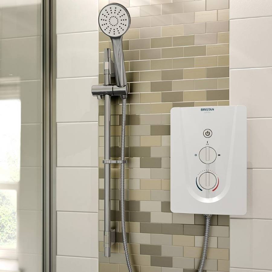 Bristan Smile 8.5kw Electric Shower in Room Setting
