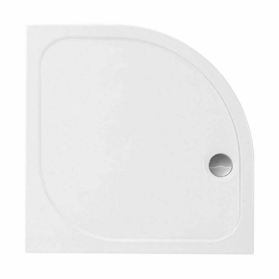 Merlyn Touchstone 800 x 800mm White Quadrant Shower Tray