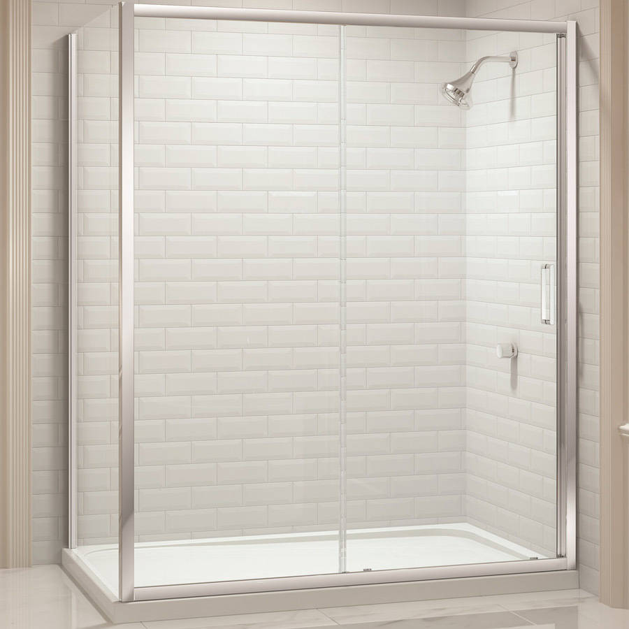 Merlyn 8 Series 1400mm Sliding Shower Door