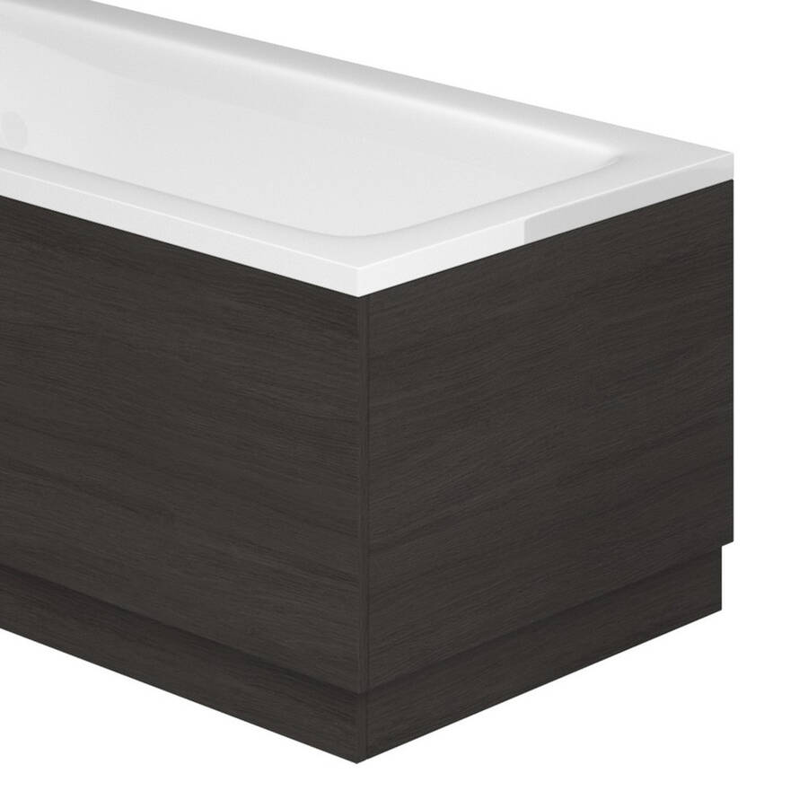 Essential Vermont Grey 700mm L-Shaped End Bath Panel
