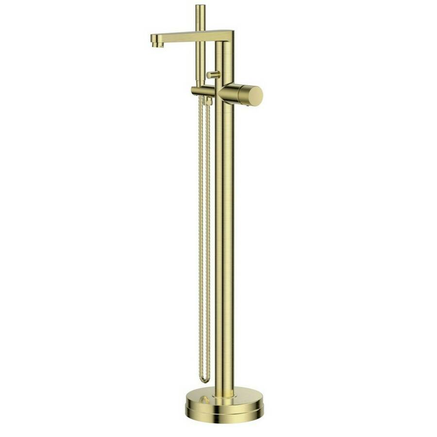 Scudo KOKO Brushed Brass Freestanding Bath Shower Mixer