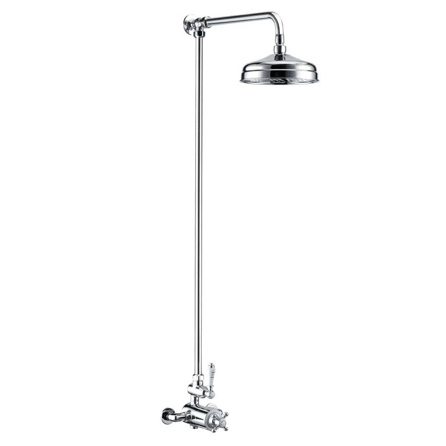 Trisen Aspire Chrome Traditional Exposed Thermostatic Shower Set