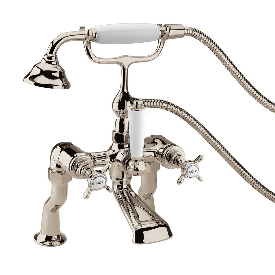WS-Bristan 1901 Gold Luxury Bath Shower Mixer-1